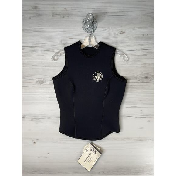 Body Glove Womens Under Vest Wetsuit Top Size 9 Neoprene Black 1321W.A Surf Dive - Picture 1 of 10